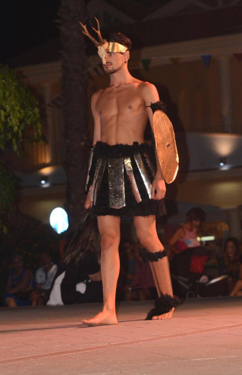 Il modello e ballerino Alberto Spafa