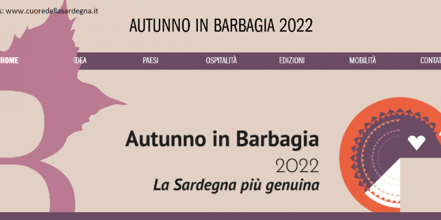 Autunno in Barbagia 2023, Cortes Apertas, il calendario nel cuore della Sardegna