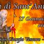Festa di Sant'Antonio 2017 a Donori, Programma del 17 Gennaio