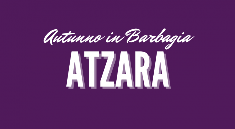 Autunno in Barbagia ad Atzara, programma