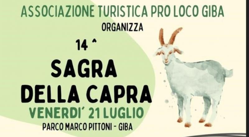 Sagra della Capra a Giba, 21 Luglio 2023 Sagra della Capra a Giba, 21 Luglio 2023