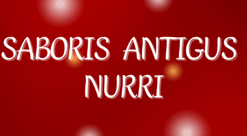 Saboris Antigus a Nurri, il programma Saboris Antigus a Nurri, il programma