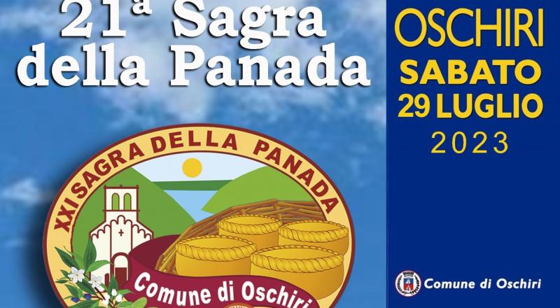 Sagra della Panada a Oschiri, programma 29 Luglio 2023