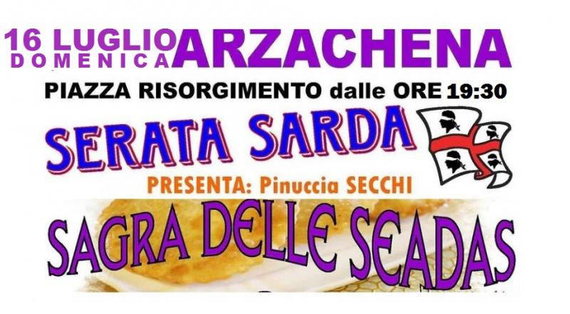 Sagra delle Seadas di Arzachena e Serata Sarda, ecco il programma dell&#039;evento del 16 Luglio 2017