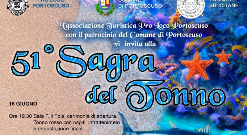 Sagra del Tonno di Portoscuso 2023, programma del 16 - 17 - 18 Giugno 