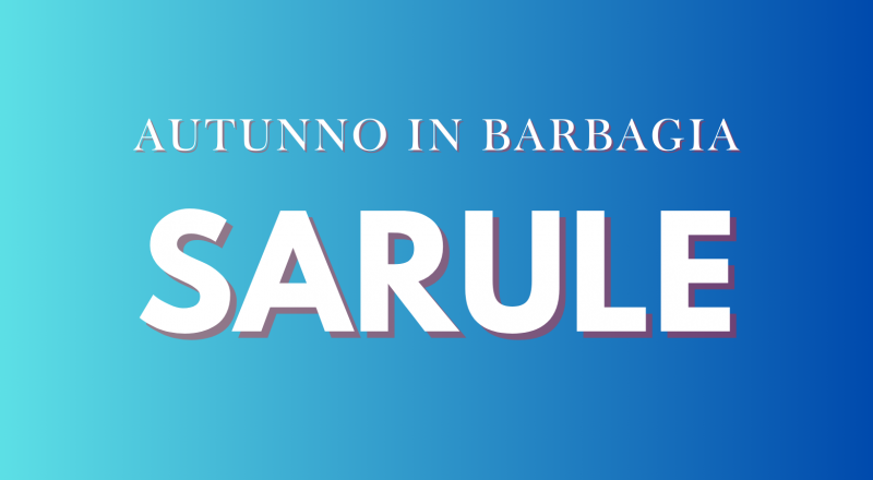 Autunno in Barbagia 2023 a Sarule, programma