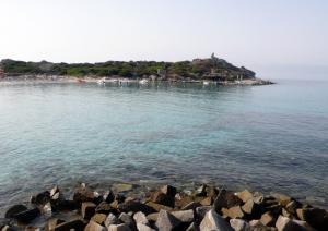 Punta Molentis - scogliera